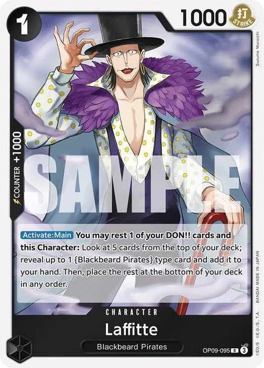 Image for Laffitte (OP09-095) (Emperors in the New World) - One Piece Card Game