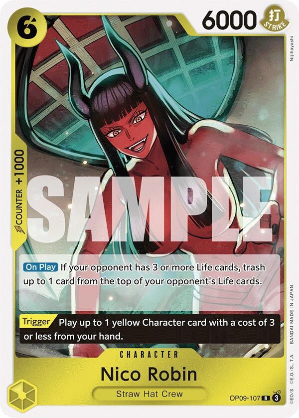 Image for Nico Robin (107) (OP09-107) (Emperors in the New World) - One Piece Card Game