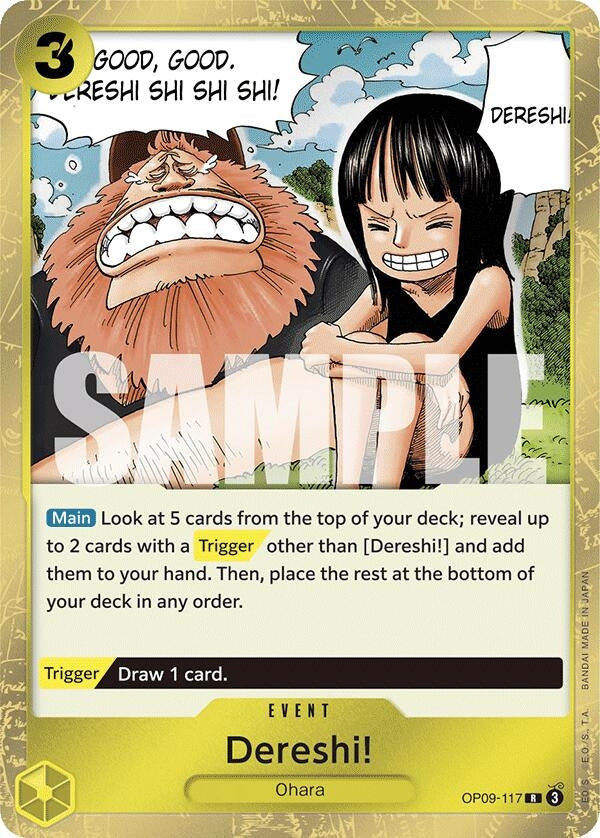 Image for Dereshi! (OP09-117) (Emperors in the New World) - One Piece Card Game