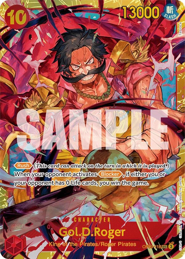 Image for Gol.D.Roger (OP09-118) (Emperors in the New World) - One Piece Card Game