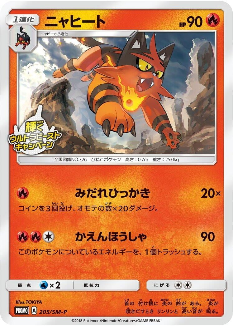 Image for Torracat - 205/SM-P (205/SM-P) (SM-P: Sun & Moon Promos) (SM-P) - Pokemon Japan