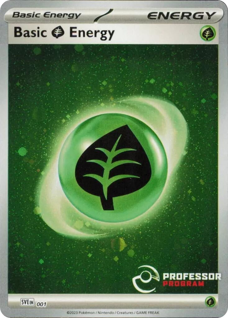 Image for Grass Energy (2023) (001) (Professor Program Promos) - Pokemon