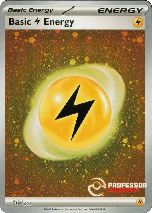 Image for Lightning Energy (2023) (004) (Professor Program Promos) - Pokemon