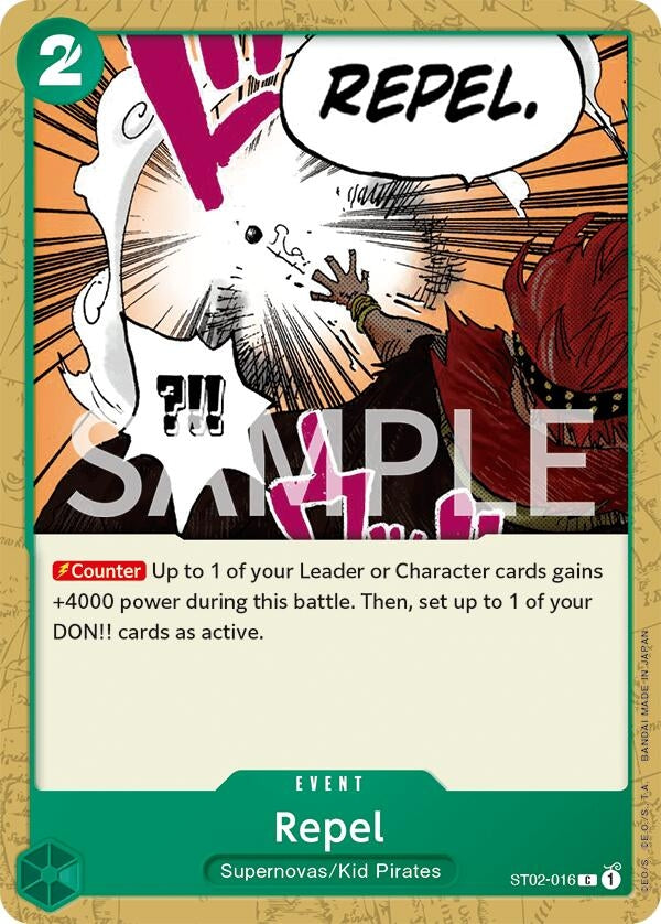 Image for Repel (ST02-016) (Revision Pack Cards) - One Piece Card Game