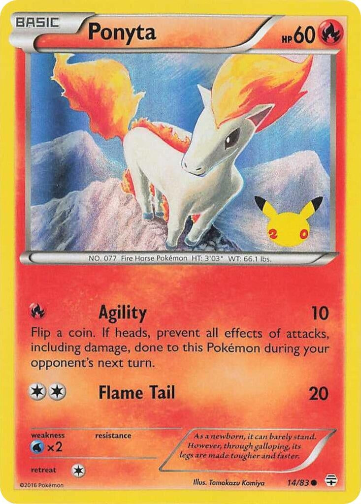 Image for Ponyta (014/083) (Celebrations) - Pokemon
