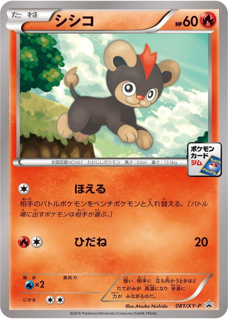 Image for Litleo - 081/XY-P (081/XY-P) (XY-P: XY Promos) (XY-P) - Pokemon Japan