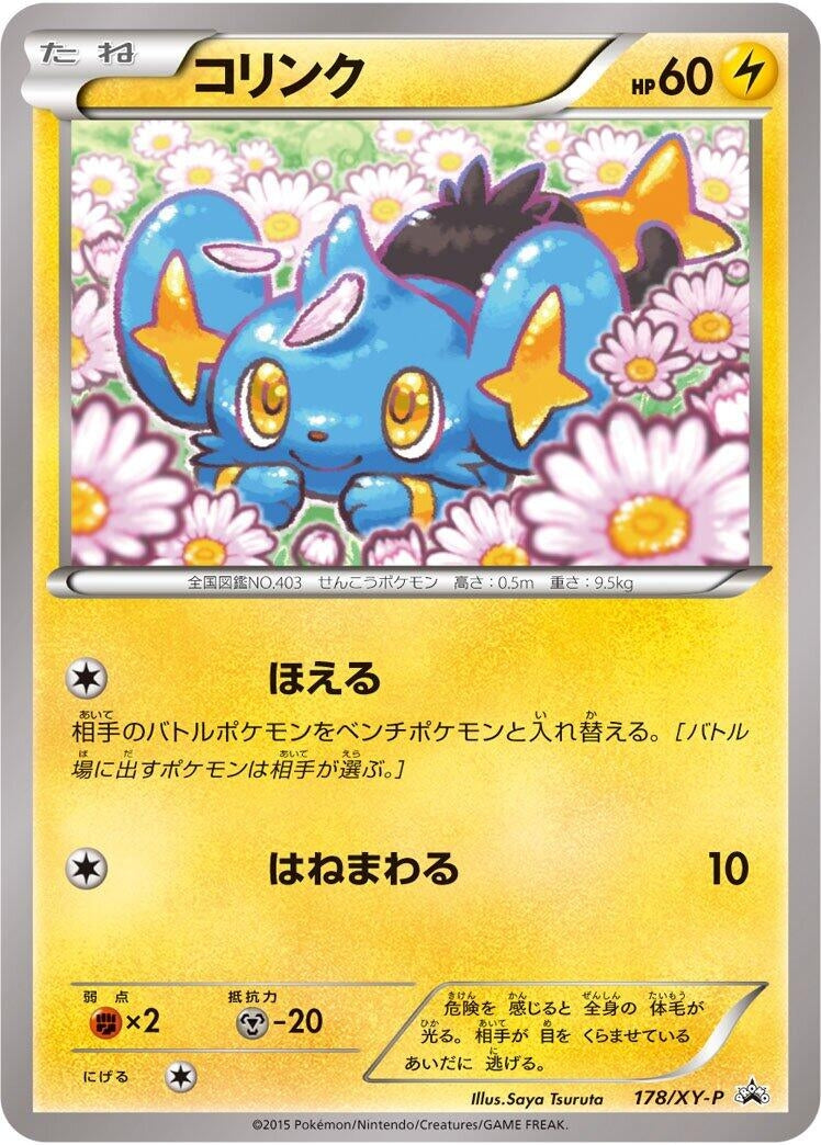 Image for Shinx - 178/XY-P (178/XY-P) (XY-P: XY Promos) (XY-P) - Pokemon Japan