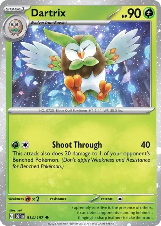 Image for Dartrix - 014/197 (Cosmos Holo) (014/197) (Miscellaneous Cards & Products) - Pokemon