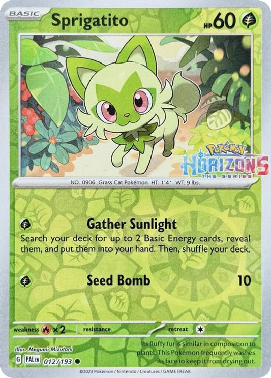 Image for Sprigatito (012/193) (Miscellaneous Cards & Products) - Pokemon