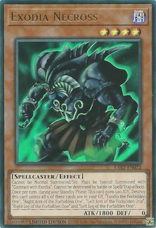 Image for Exodia Necross (LART-EN072) (The Lost Art Promotion) (LART) - YuGiOh