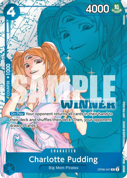 Image for Charlotte Pudding (Winner Pack 2025 Vol. 1) (OP06-047) (One Piece Promotion Cards) - One Piece Card Game