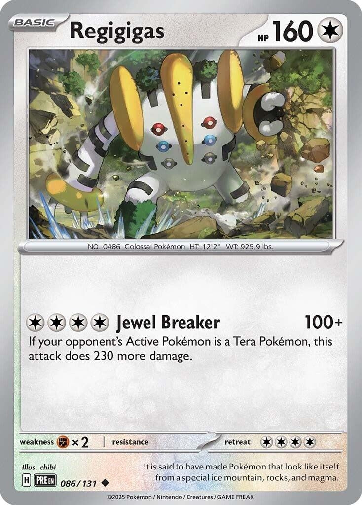 Image for Regigigas (086/131) (SV: Prismatic Evolutions) - Pokemon
