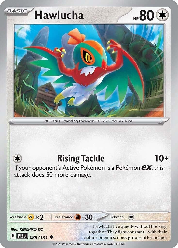 Image for Hawlucha (089/131) (SV: Prismatic Evolutions) - Pokemon