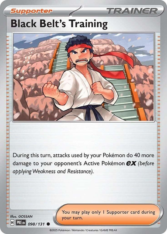 Image for Black Belt's Training (098/131) (SV: Prismatic Evolutions) - Pokemon