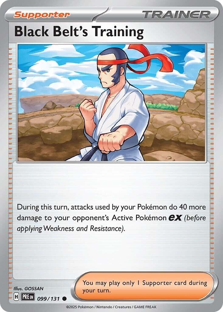 Image for Black Belt's Training (099/131) (SV: Prismatic Evolutions) - Pokemon