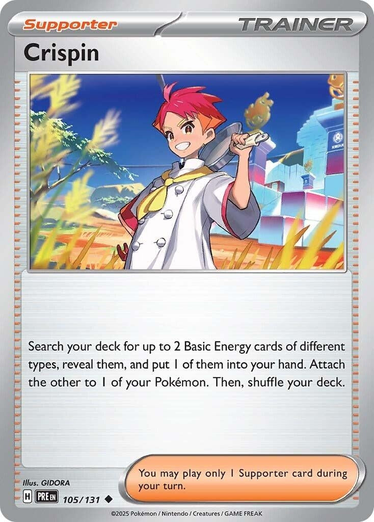 Image for Crispin (105/131) (SV: Prismatic Evolutions) - Pokemon