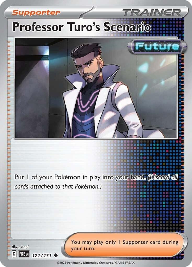 Image for Professor Turo's Scenario (121/131) (SV: Prismatic Evolutions) - Pokemon