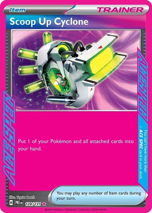 Image for Scoop Up Cyclone (128/131) (SV: Prismatic Evolutions) - Pokemon