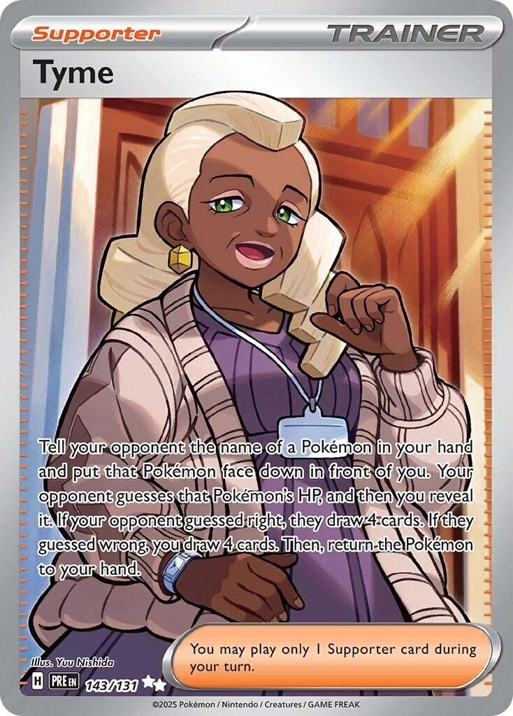 Image for Tyme (143/131) (SV: Prismatic Evolutions) - Pokemon