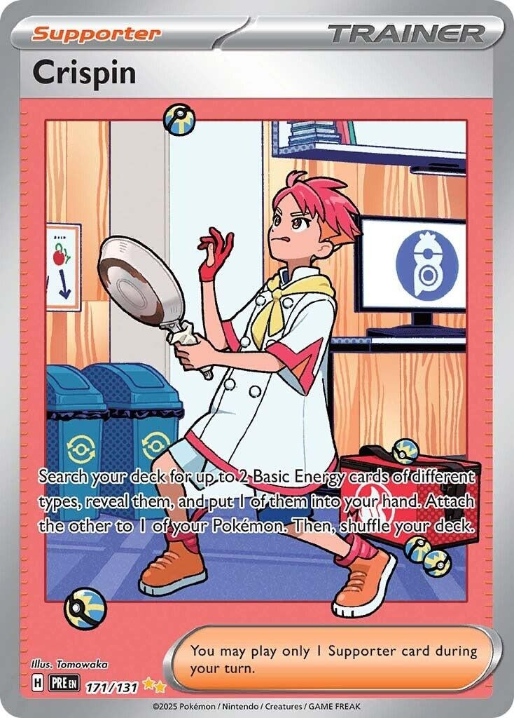 Image for Crispin (171/131) (SV: Prismatic Evolutions) - Pokemon