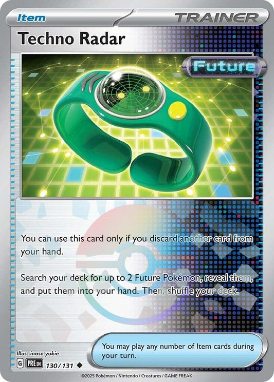 Image for Techno Radar (Poke Ball Pattern) (130/131) (SV: Prismatic Evolutions) - Pokemon