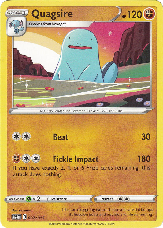 Image for Quagsire (007/015) (McDonald's Promos 2024) - Pokemon