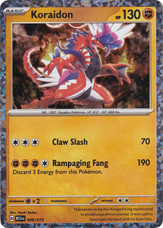 Image for Koraidon (008/015) (McDonald's Promos 2024) - Pokemon