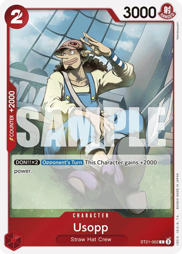 Image for Usopp (ST21-002) (Starter Deck EX: Gear 5) - One Piece Card Game