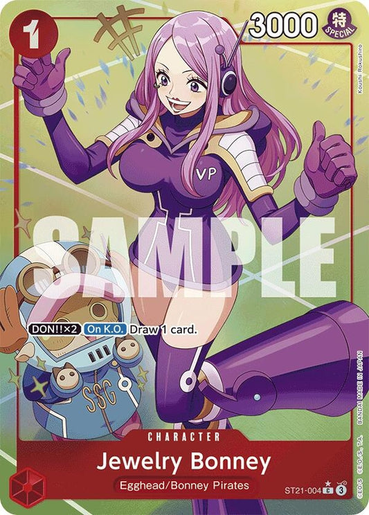 Image for Jewelry Bonney (Parallel) (ST21-004) (Starter Deck EX: Gear 5) - One Piece Card Game