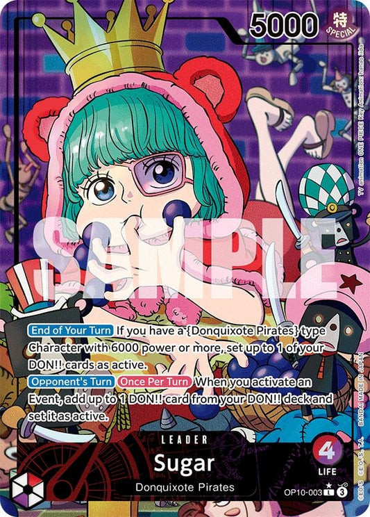 Image for Sugar (003) (Parallel) (OP10-003) (Royal Blood) - One Piece Card Game