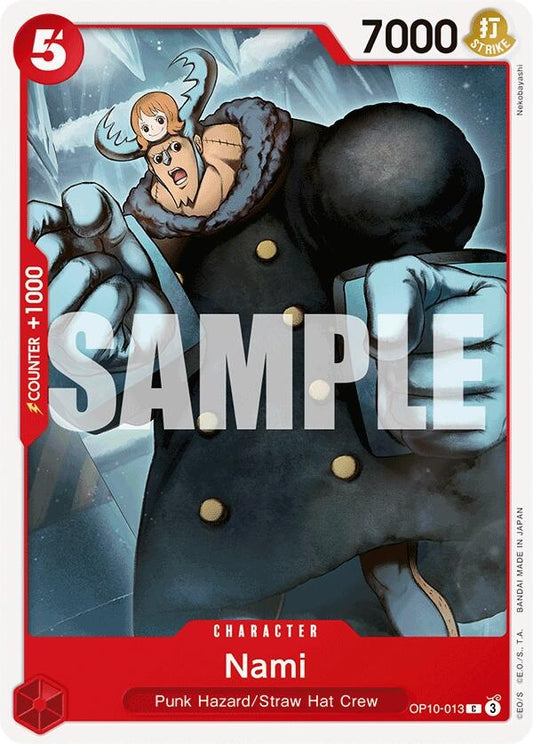 Image for Nami (013) (OP10-013) (Royal Blood) - One Piece Card Game