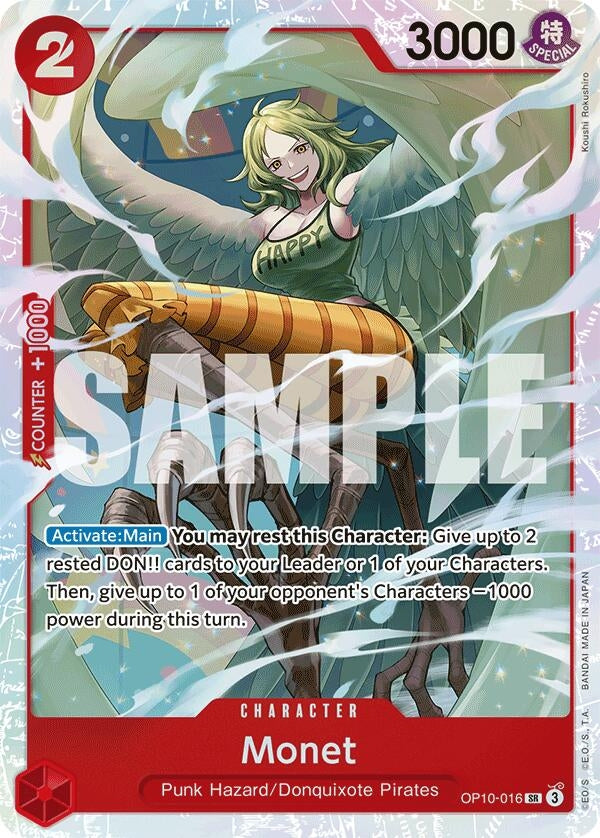 Image for Monet (OP10-016) (Royal Blood) - One Piece Card Game