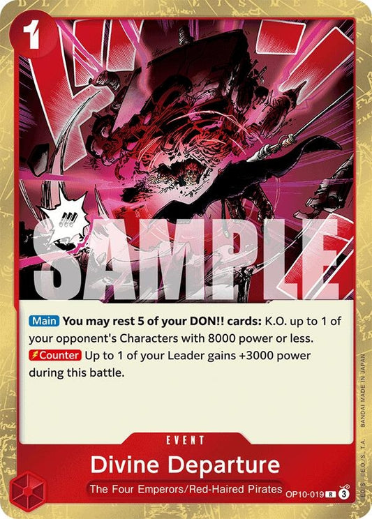 Image for Divine Departure (OP10-019) (Royal Blood) - One Piece Card Game