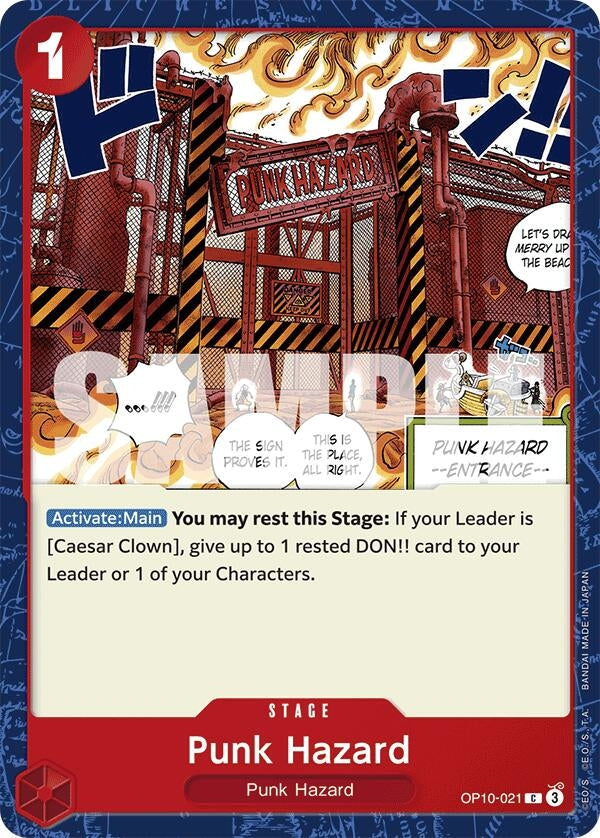 Image for Punk Hazard (OP10-021) (Royal Blood) - One Piece Card Game