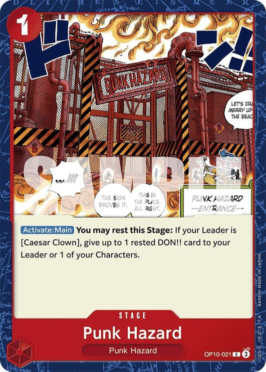 Image for Punk Hazard (OP10-021) (Royal Blood) - One Piece Card Game