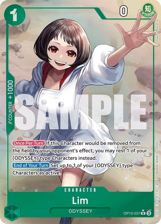 Image for Lim (Parallel) (OP10-037) (Royal Blood) - One Piece Card Game
