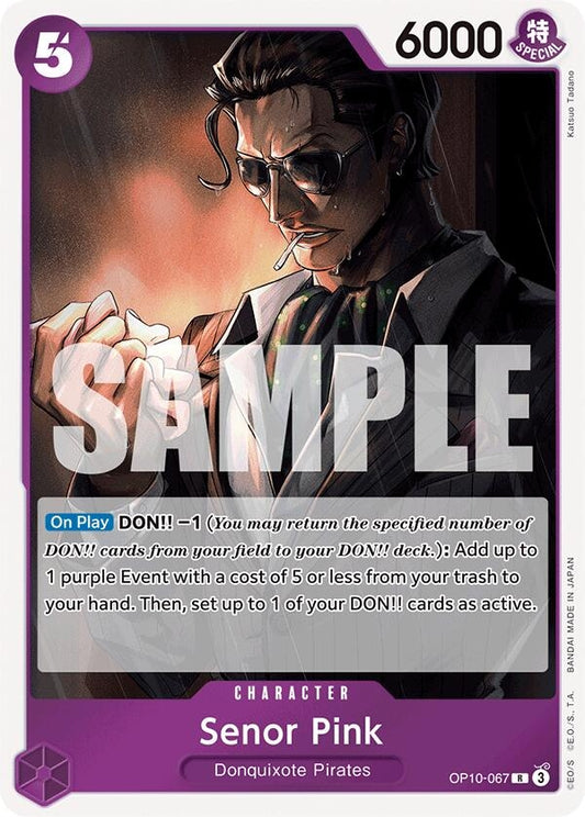 Image for Senor Pink (OP10-067) (Royal Blood) - One Piece Card Game