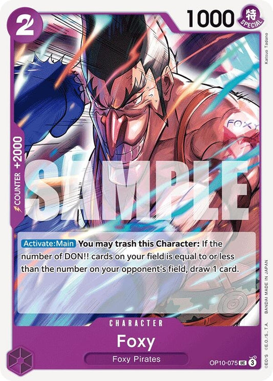 Image for Foxy (OP10-075) (Royal Blood) - One Piece Card Game