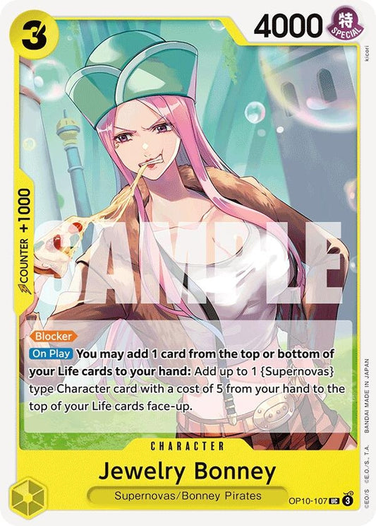 Image for Jewelry Bonney (OP10-107) (Royal Blood) - One Piece Card Game