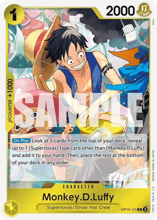 Image for Monkey.D.Luffy (111) (OP10-111) (Royal Blood) - One Piece Card Game