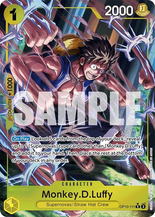 Image for Monkey.D.Luffy (111) (Parallel) (OP10-111) (Royal Blood) - One Piece Card Game