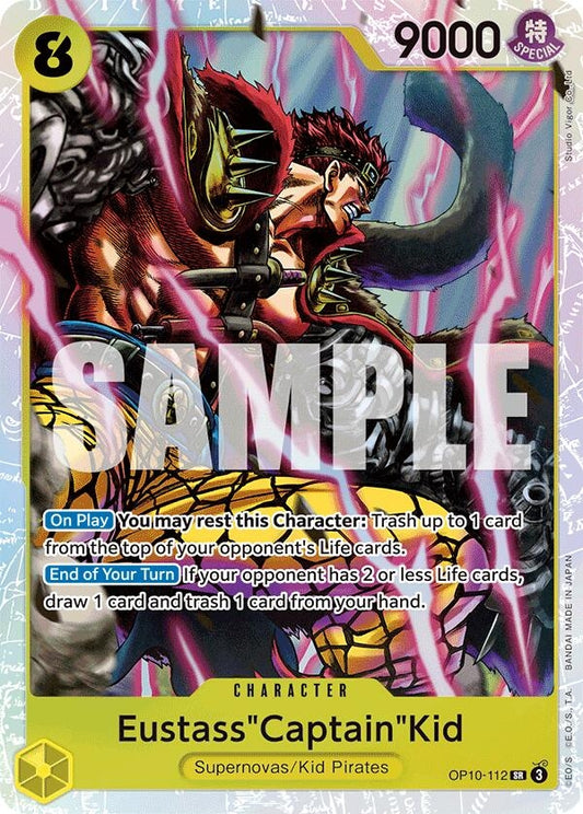 Image for Eustass"Captain"Kid (112) (OP10-112) (Royal Blood) - One Piece Card Game