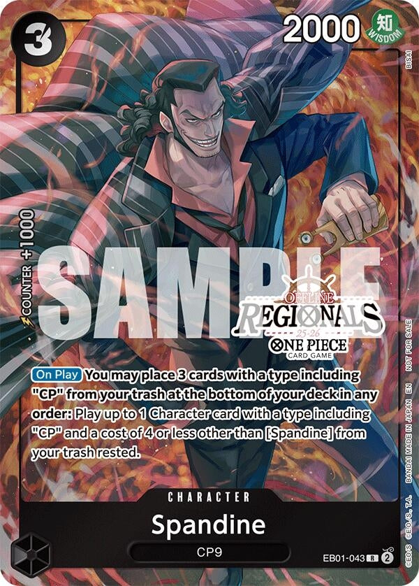 Image for Spandine (Regional Participation Pack 2025 Vol.1) (EB01-043) (One Piece Promotion Cards) - One Piece Card Game