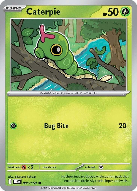 Image for Caterpie (001/159) (SV09: Journey Together) - Pokemon