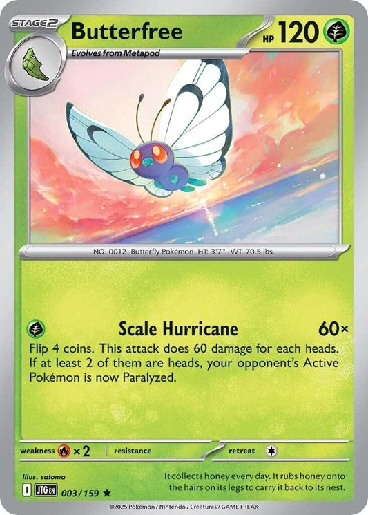 Image for Butterfree (003/159) (SV09: Journey Together) - Pokemon