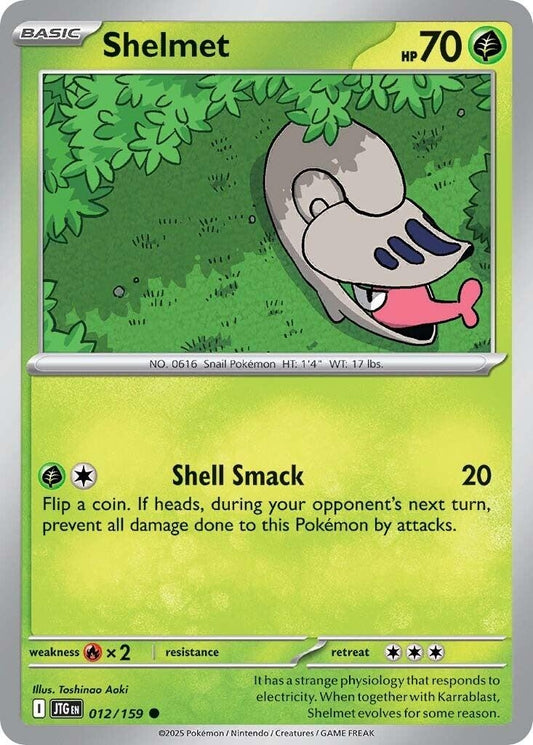 Image for Shelmet (012/159) (SV09: Journey Together) - Pokemon