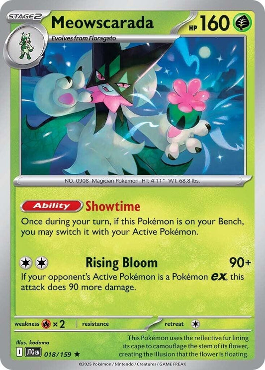 Image for Meowscarada (018/159) (SV09: Journey Together) - Pokemon