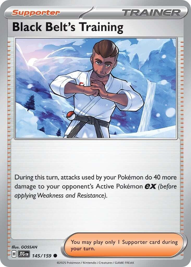 Image for Black Belt's Training (145/159) (SV09: Journey Together) - Pokemon
