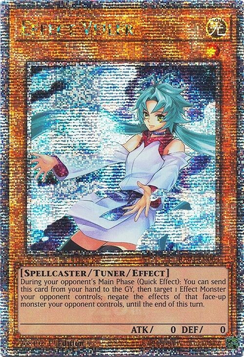 Image for Effect Veiler (New Art) (Quarter Century Secret Rare) (RA04-EN004) (Quarter Century Stampede) (RA04) - YuGiOh
