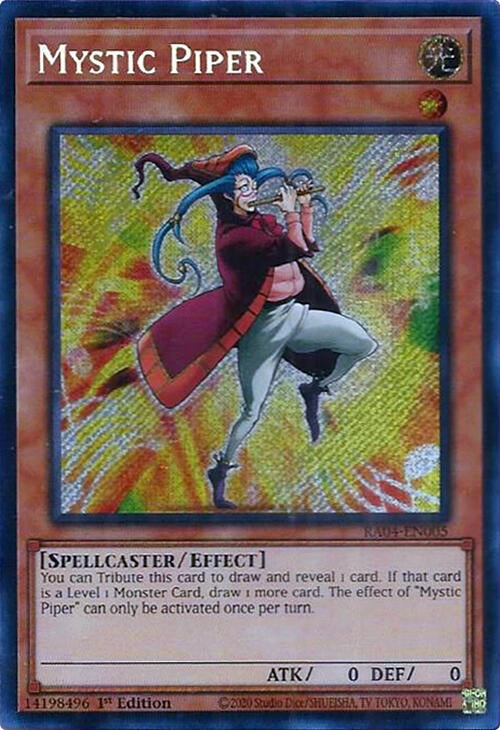 Image for Mystic Piper (Secret Rare) (RA04-EN005) (Quarter Century Stampede) (RA04) - YuGiOh